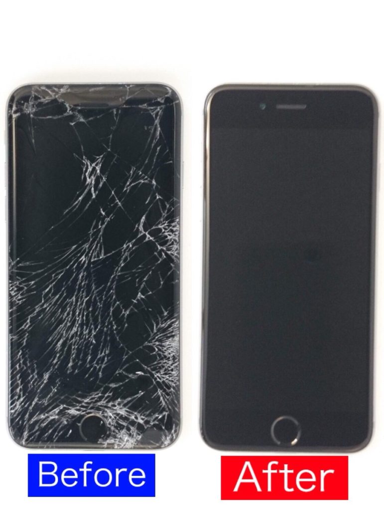 iPhone6 液晶修理 宇都宮