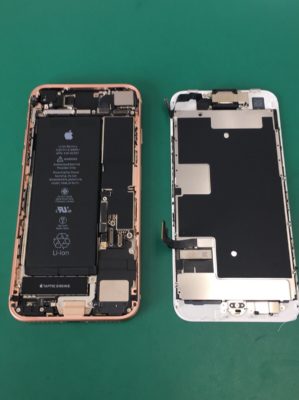 iPhone8　画面修理　宇都宮